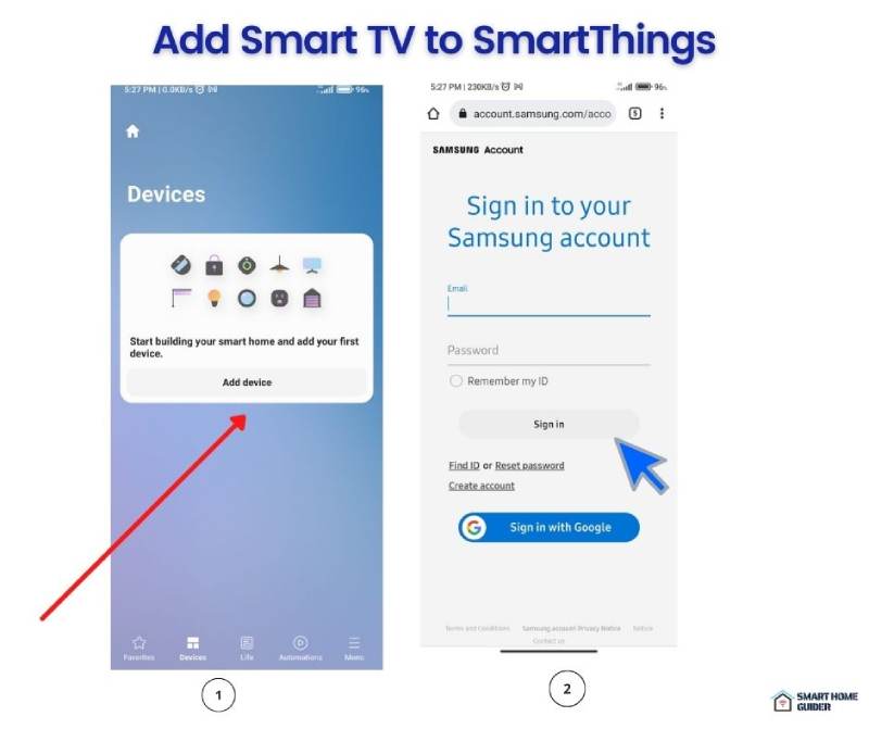 Add Smart TV to SmartThings
