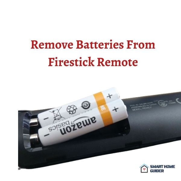 Remove Batteries From Firestick Remote