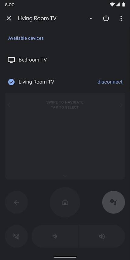 connect with google android tv remote to hisense smart tv