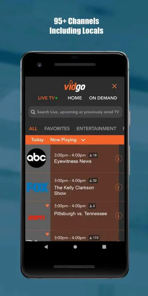 install vidgo on apple Tv using android phone