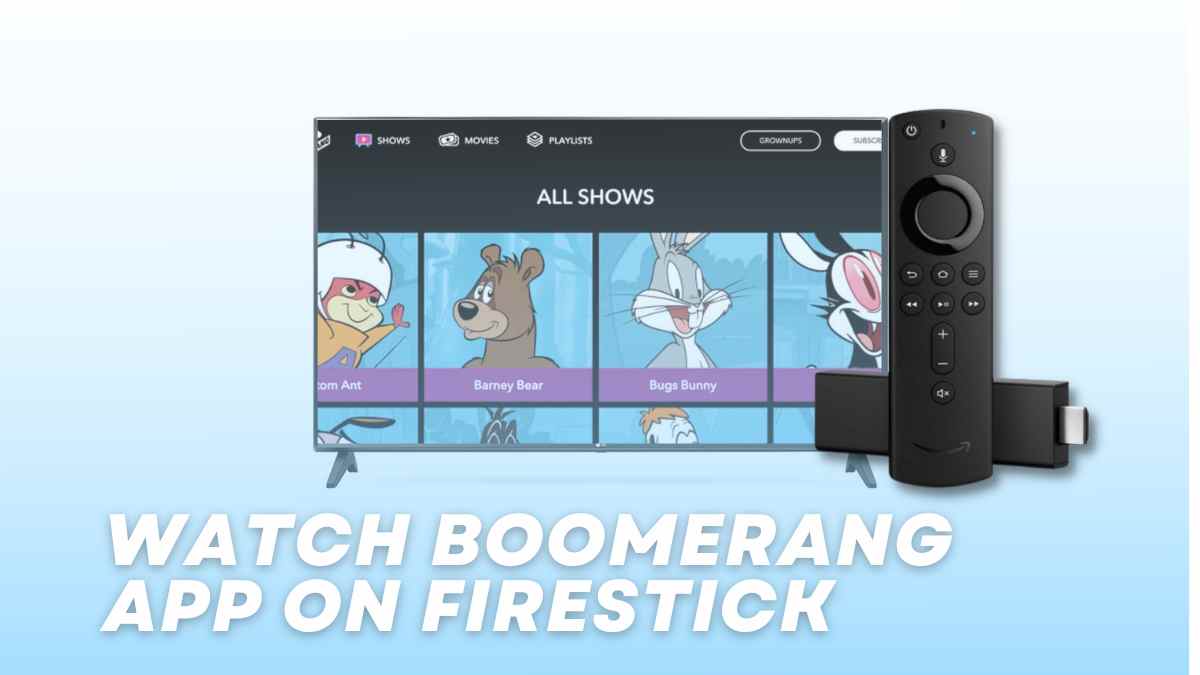 Boomerang App on Firestick