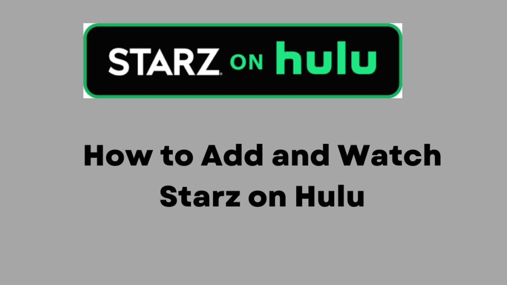 Hulu is a great streaming service with a variety of content available to subscribers. But did you know that you can also add Starz to your Hulu subscription? With Starz, you can watch some of the best movies and TV shows available, including original programming.