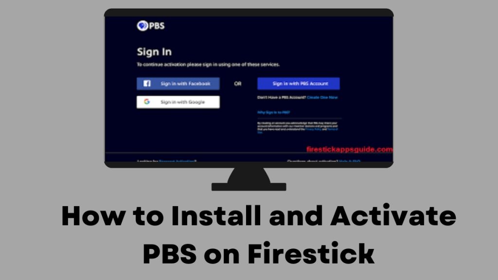 How to Install and Activate PBS on Firestick
